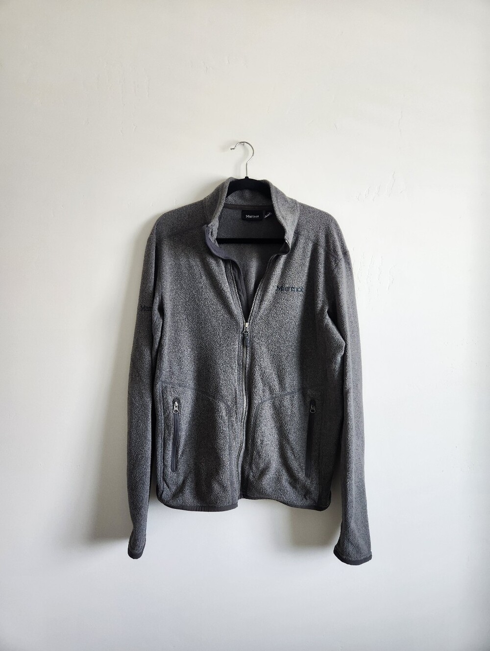 Marmot Mens Fleece Full Zip Jacket Size Large